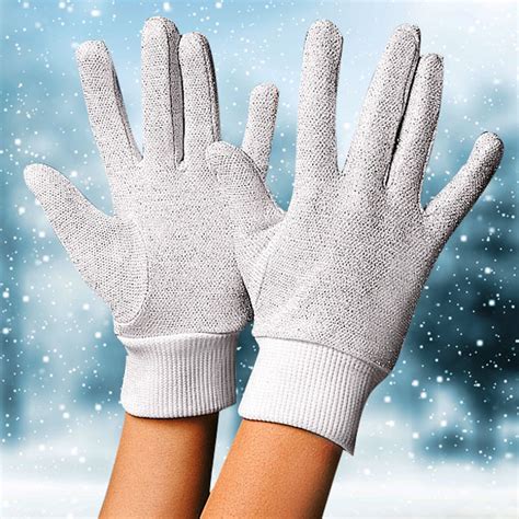 Damen Weiß Handschuhe 